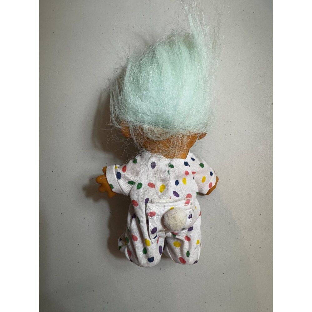 Vintage Troll Doll dressed as Easter Bunny so cute - Picture 4 of 4